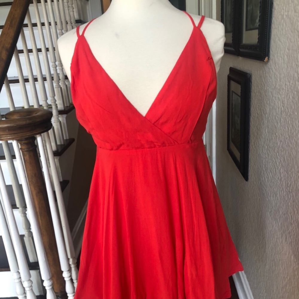 Forever 21 coral sundress